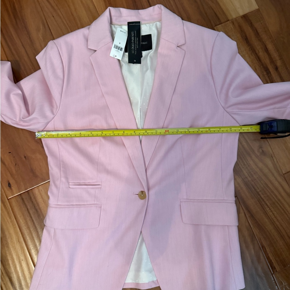 Banana Republic Pink Sport Coat Tailored Blazer - Picture 7 of 10